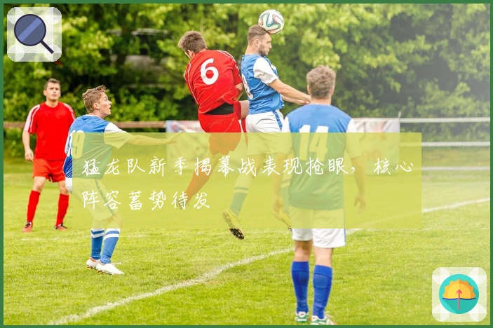 猛龙队新季揭幕战表现抢眼，核心阵容蓄势待发